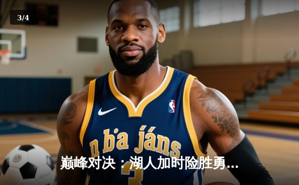 巅峰对决：湖人加时险胜勇士，詹姆斯狂砍三双锁定季后赛关键战 - 3